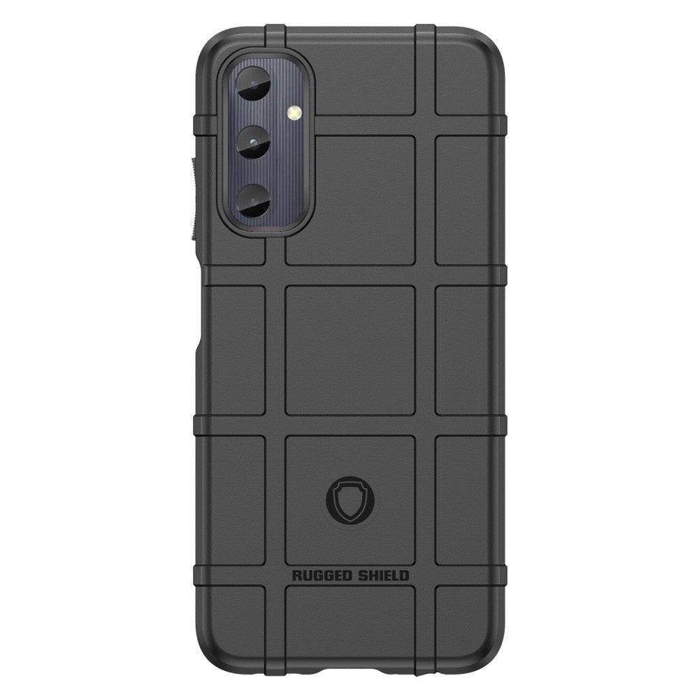 Samsung Galaxy A05s Rugged Shield Series Håndværker Bagside Cover - Sort