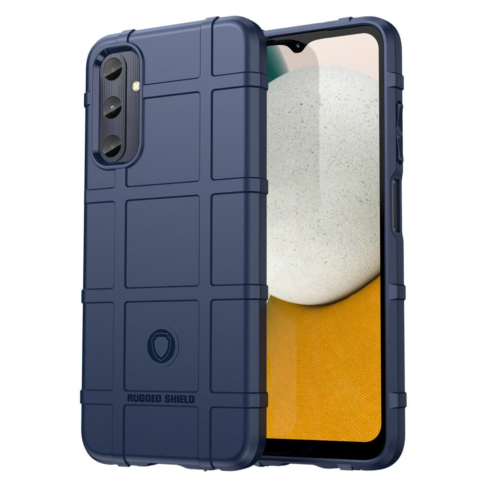 Samsung Galaxy A05s Rugged Shield Series Håndværker Bagside Cover - Blå