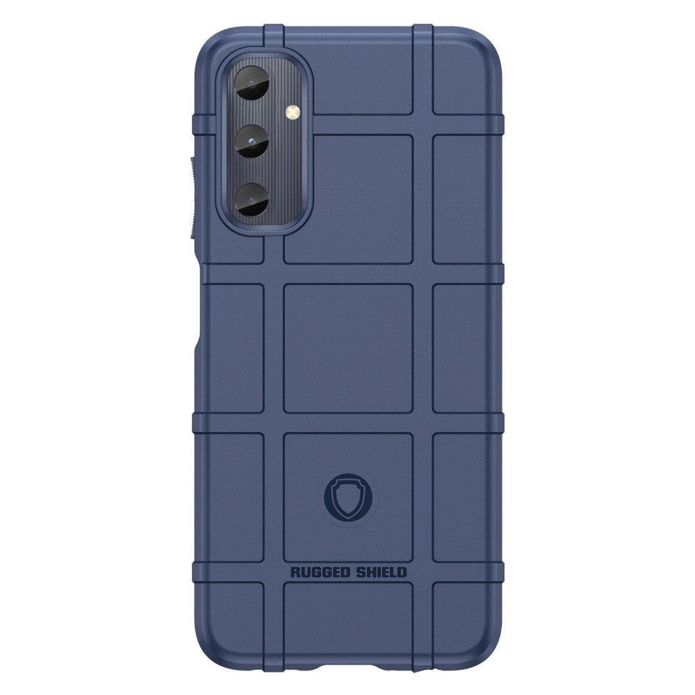 Samsung Galaxy A05s Rugged Shield Series Håndværker Bagside Cover - Blå