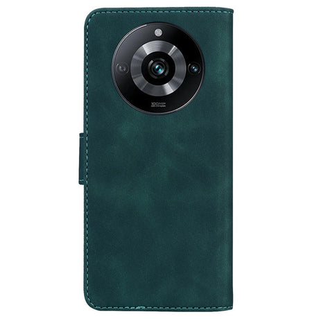 EIDERWOOD Realme 11 Pro+ 5G / 11 Pro 5G Blødt Kunstlæder Flip Cover m. Pung - Grøn