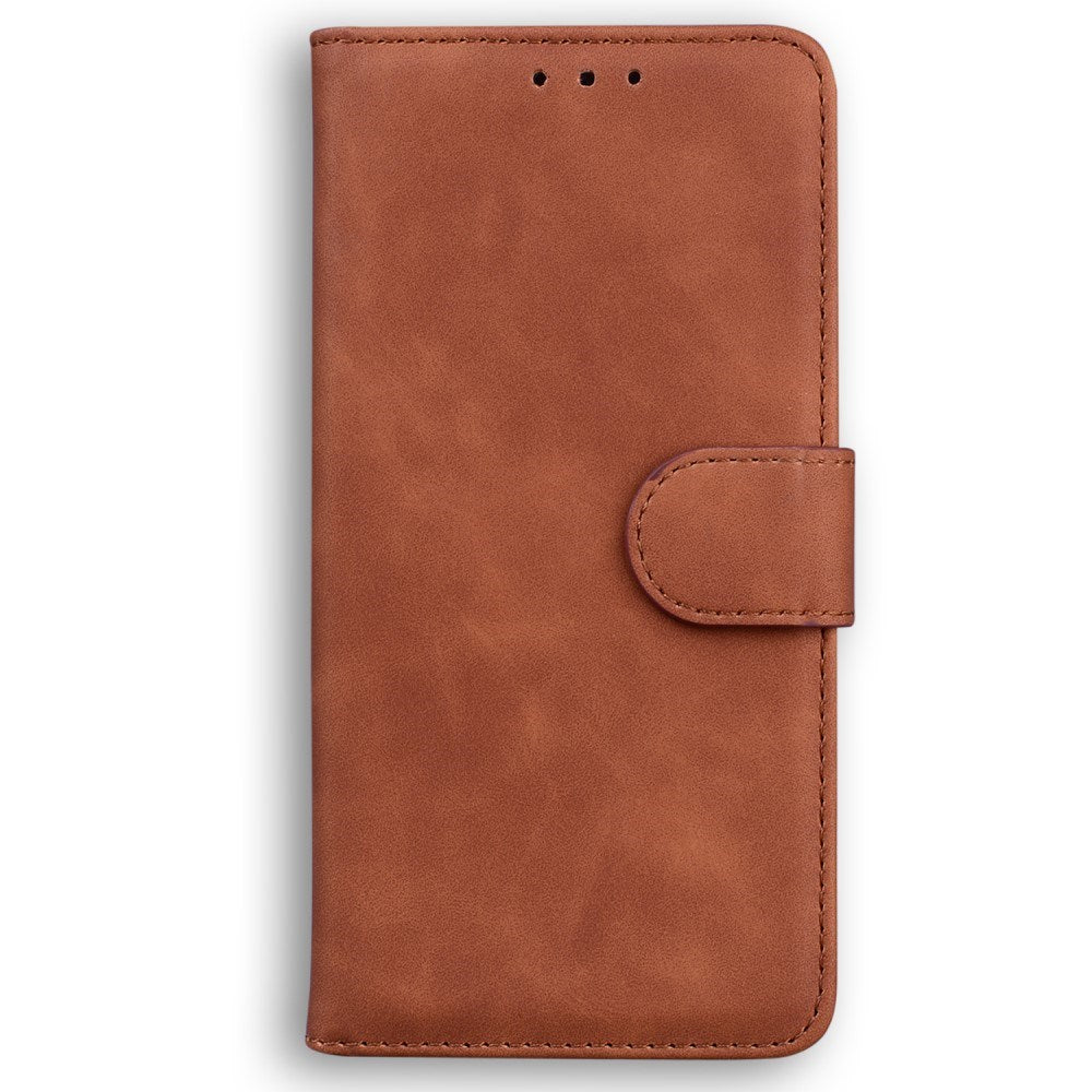 EIDERWOOD Realme 11 Pro+ 5G / 11 Pro 5G Blødt Kunstlæder Flip Cover m. Pung - Brun