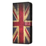 Samsung Galaxy A15 (5G) / A15 Læder Flip Cover m. Pung & Ståfunktion - Union Jack