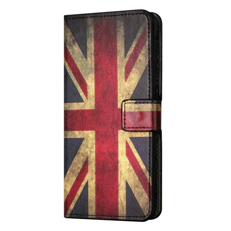 Samsung Galaxy A15 (5G) / A15 Læder Flip Cover m. Pung & Ståfunktion - Union Jack