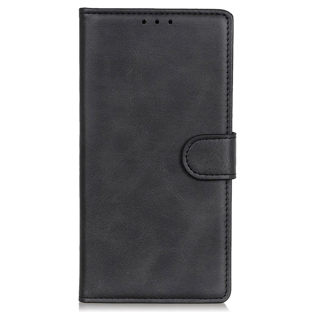 Samsung Galaxy A15 (5G) / A15 Læder Flip Cover m. Pung - Sort