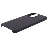 Xiaomi Redmi 12 (4G) / 12 (5G) / Poco M6 Pro (5G) Hårdt Plastik Bagside Cover - Sort