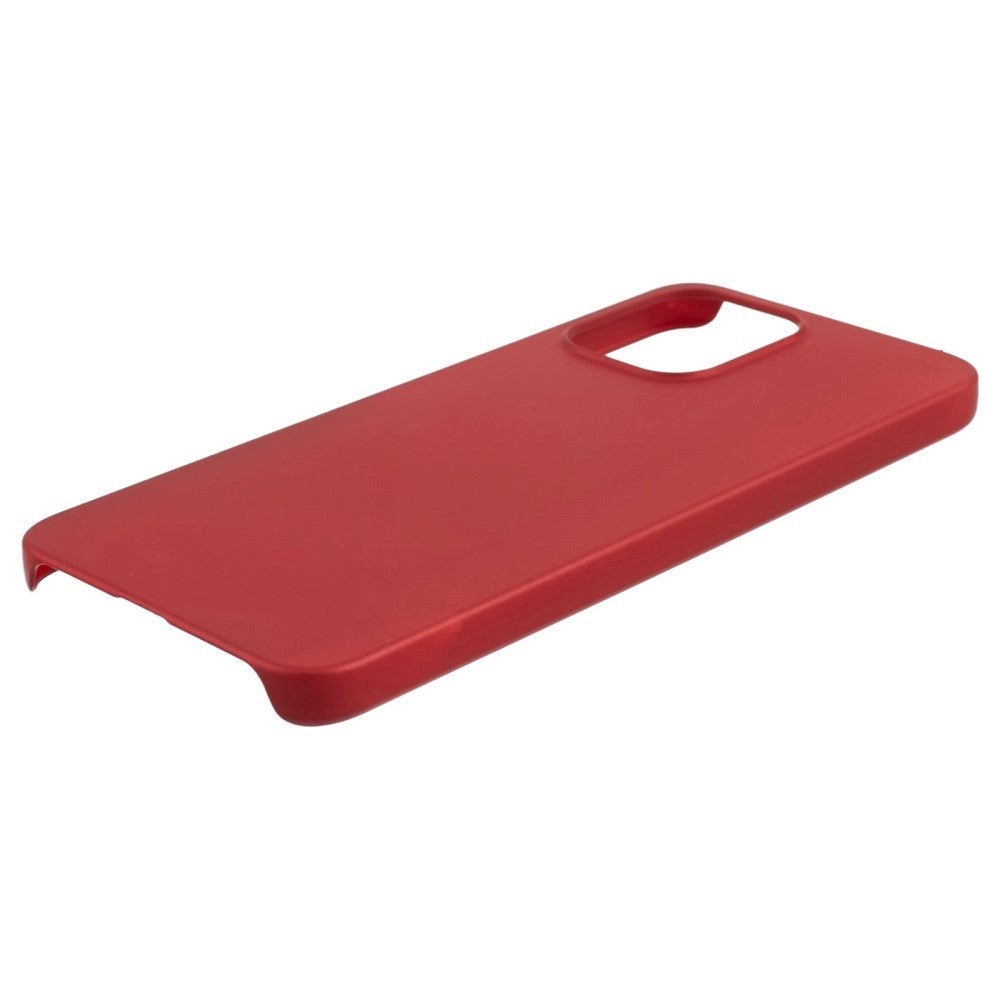 Xiaomi Redmi 12 (4G) / 12 (5G) / Poco M6 Pro (5G) Hårdt Plastik Bagside Cover - Rød