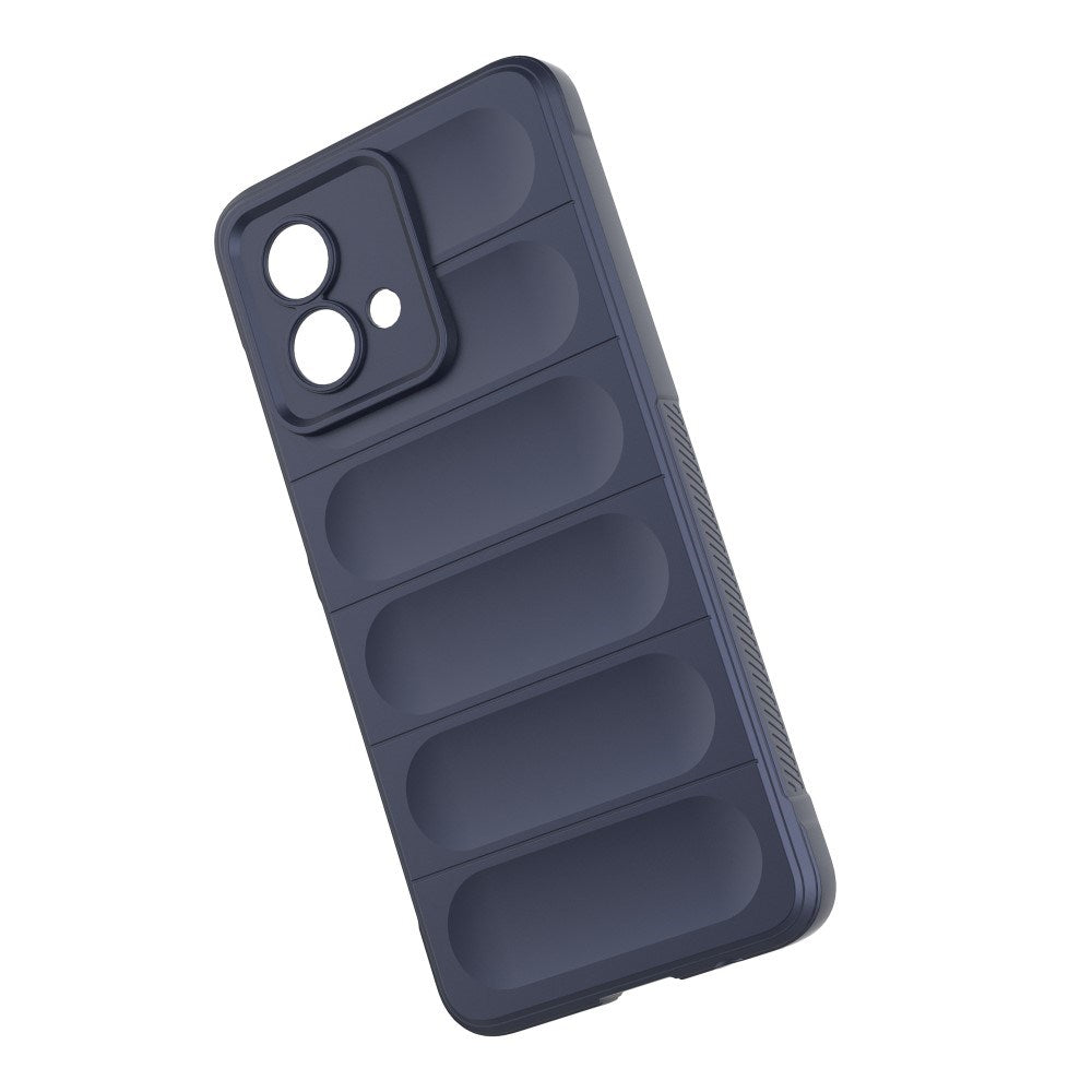 EIDERWOOD Motorola Moto G84 Fleksibelt Plastik Bagside Cover - Mørkeblå