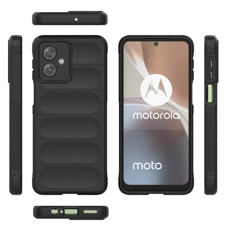 EIDERWOOD Motorola Moto G54 Fleksibelt Plastik Bagside Cover - Sort