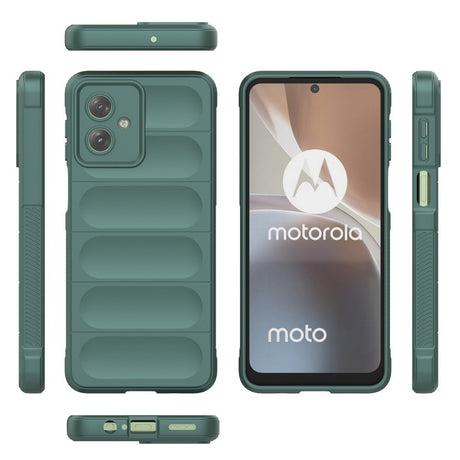 EIDERWOOD Motorola Moto G54 Fleksibelt Plastik Bagside Cover - Grøn