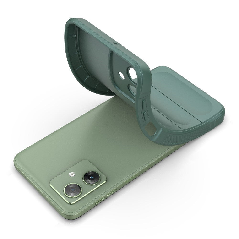 EIDERWOOD Motorola Moto G54 Fleksibelt Plastik Bagside Cover - Grøn