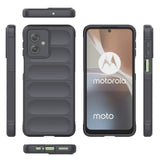 EIDERWOOD Motorola Moto G54 Fleksibelt Plastik Bagside Cover - Grå