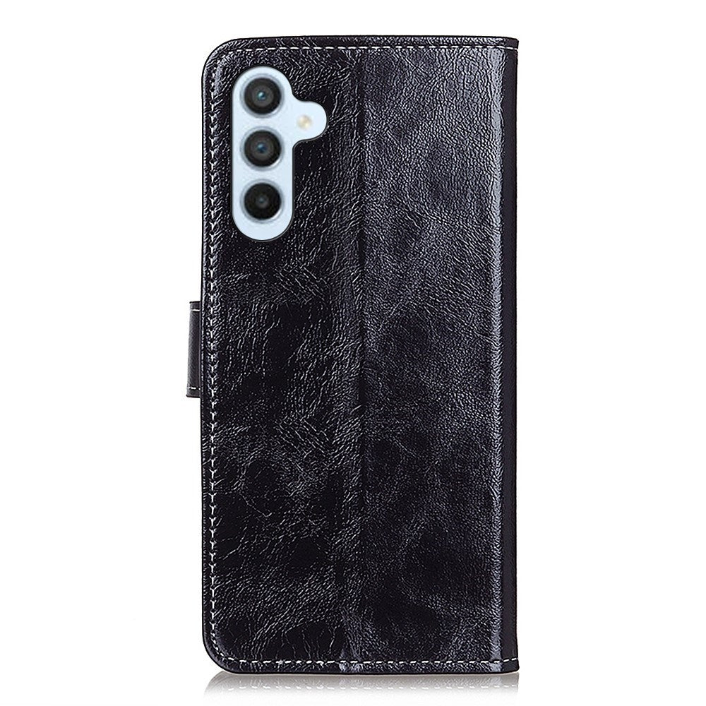 Samsung Galaxy S24+ (Plus) - EIDERWOOD Kunstlæder Flip Cover - Sort