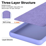 EIDERWOOD Motorola Moto G53 Liquid Silikone Bagside Cover - Lilla