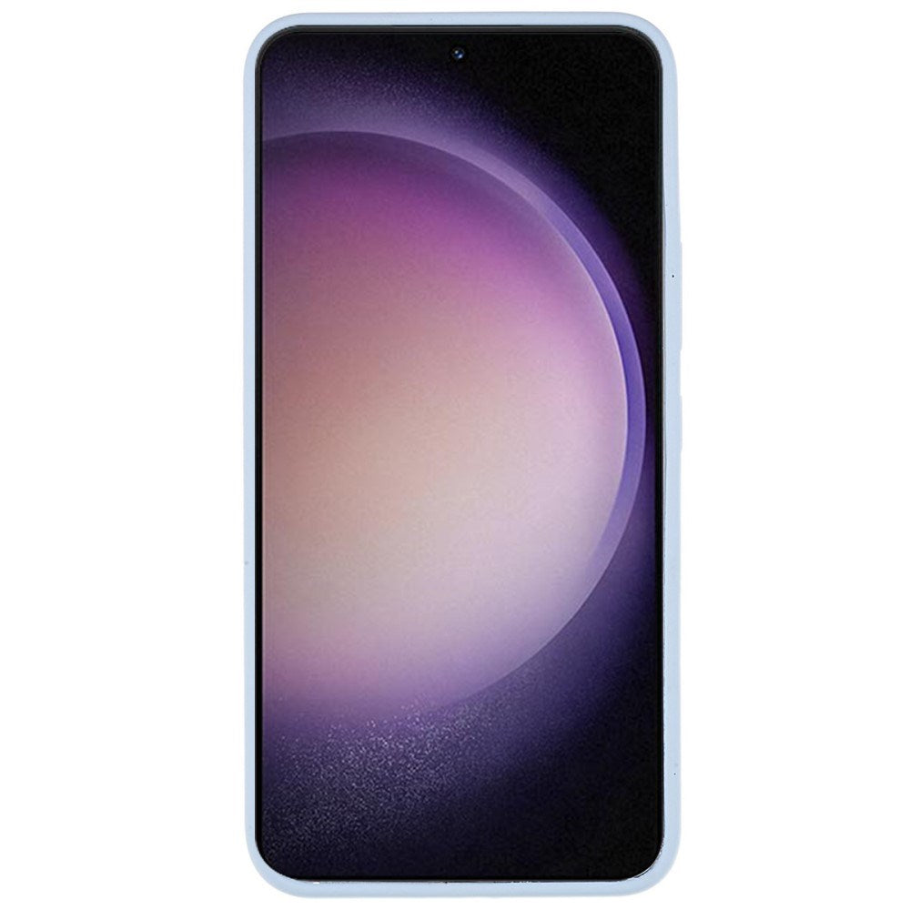 EIDERWOOD Samsung Galaxy S23+ (Plus) Foret Silikone Bagside Cover - Lyseblå