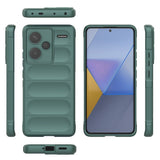 Xiaomi Redmi Note 13 Pro+ (Plus) Fleksibelt Plastik Bagside Cover - Grøn