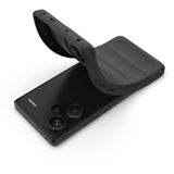 Xiaomi Redmi Note 13 Pro+ (Plus) Fleksibelt Plastik Bagside Cover - Sort