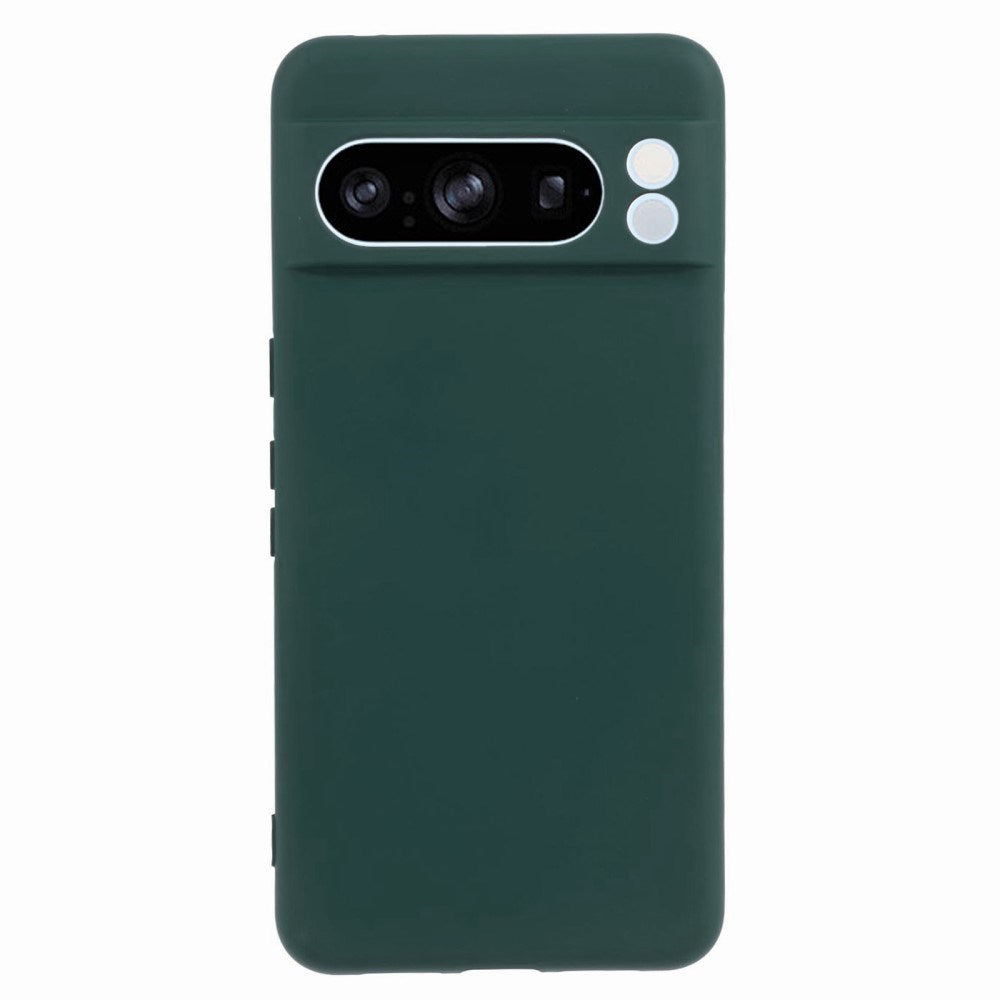 EIDERWOOD Google Pixel 8 Pro Fleksibelt TPU Plastik Bagside Cover - Mørkegrøn