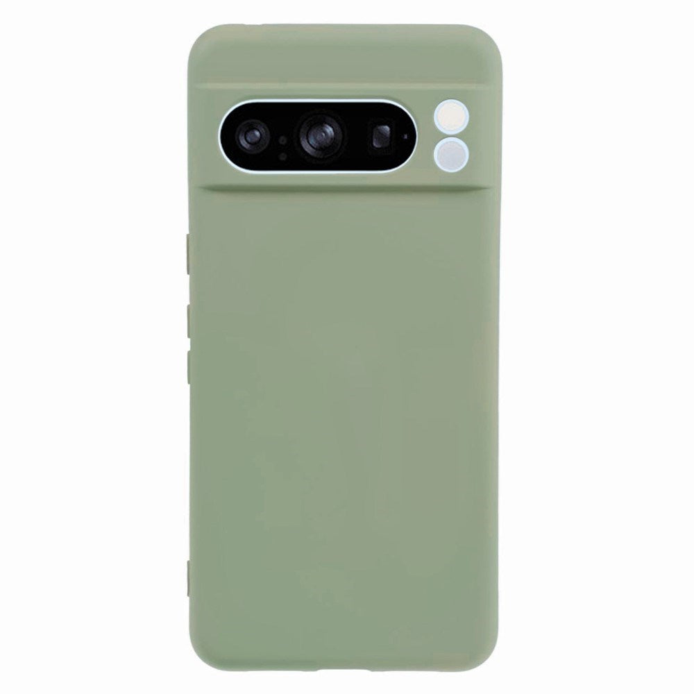 EIDERWOOD Google Pixel 8 Pro Fleksibelt TPU Plastik Bagside Cover - Grøn