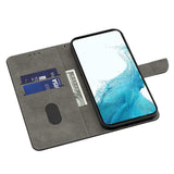 Samsung Galaxy A05s Læder Flip Cover m. Pung & Ståfunktion - Blomster