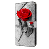 Samsung Galaxy A05s Læder Flip Cover m. Pung & Ståfunktion - Rose