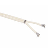 EIDERWOOD OnePlus Nord 3 (5G) Fleksibelt Plastik Bagside Cover m. Justerbar Strop - Hvid