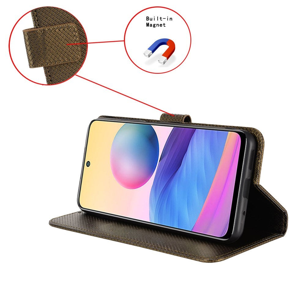 EIDERWOOD Xiaomi Redmi Note 13 Pro (5G) / Poco X6 Læder Flip Cover m. Strop & Tekstur - Brun