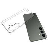 Samsung Galaxy S24 Fleksibelt Plastik Bagside Cover - Gennemsigtig