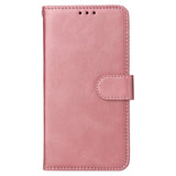 Samsung Galaxy A15 (5G) / A15 Kunstlæder Flip Cover m. Pung og Strop - Rose Gold