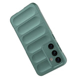 Samsung Galaxy S24+ (Plus) Fleksibelt Plastik Bagside Cover - Grøn