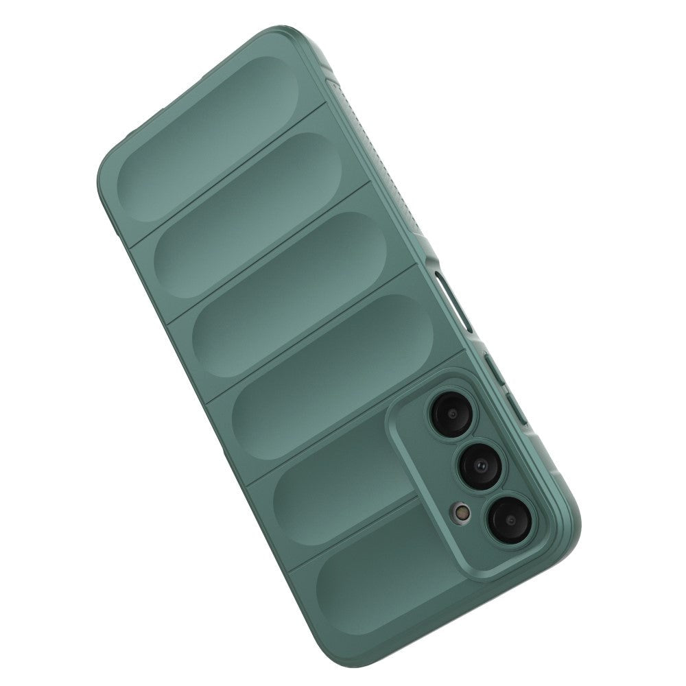 Samsung Galaxy A05s Fleksibelt Plastik Bagside Cover - Grøn