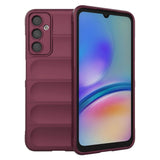 Samsung Galaxy A05s Fleksibelt Plastik Bagside Cover - Vinrød