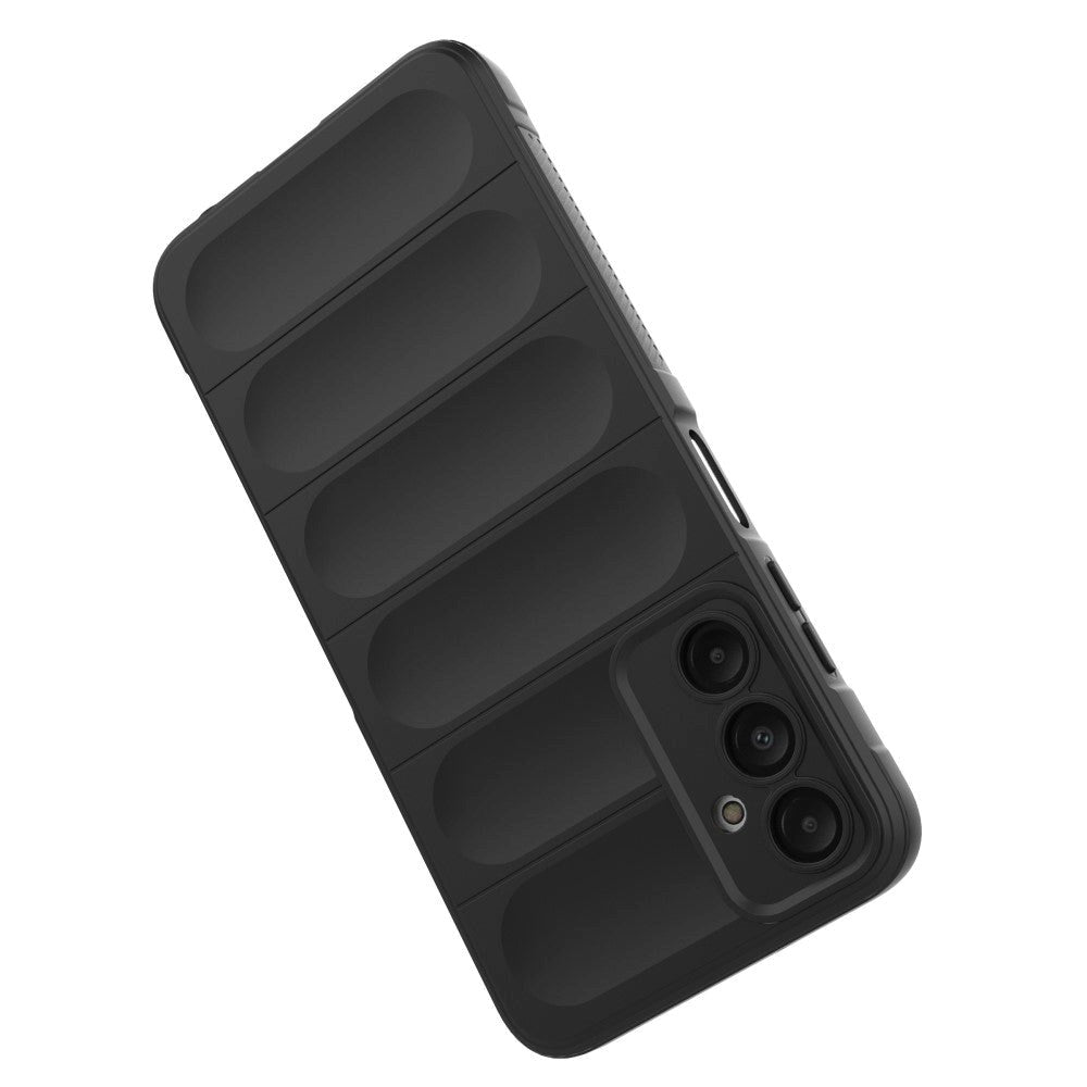 Samsung Galaxy A05s Fleksibelt Plastik Bagside Cover - Blå