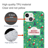 iPhone 15 Plus Fleksibelt Plast Bagside Jule Cover - Merry Christmas - Juletema