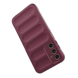 Samsung Galaxy A15 (5G) / A15 Fleksibelt Plastik Bagside Cover - Vinrød