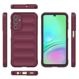 Samsung Galaxy A15 (5G) / A15 Fleksibelt Plastik Bagside Cover - Vinrød