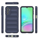 Samsung Galaxy A15 (5G) / A15 Fleksibelt Plastik Bagside Cover - Mørkeblå