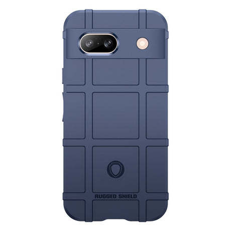 Google Pixel 8a Rugged Shield Series Håndværker Bagside Cover - Blå