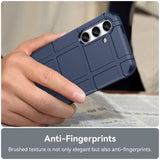 Samsung Galaxy S24 Rugged Shield Series Håndværker Bagside Cover - Blå
