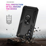 Samsung Galaxy A15 (5G) / A15 Hybrid Håndværker Bagside Cover m. Magnetisk Kickstand - Sort