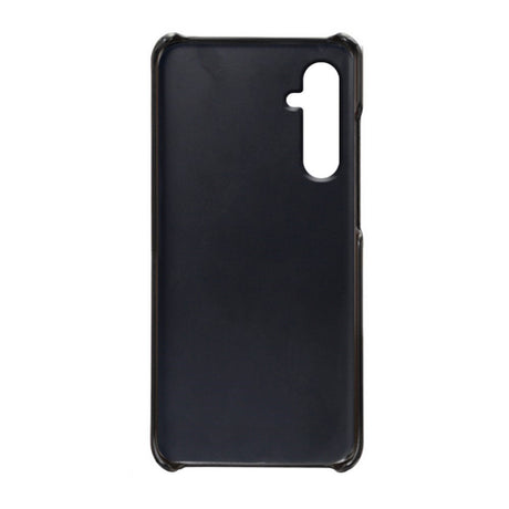 EIDERWOOD Samsung Galaxy S23 FE Læderbelagt Plastik Bagside Cover m. Kortholder - Sort