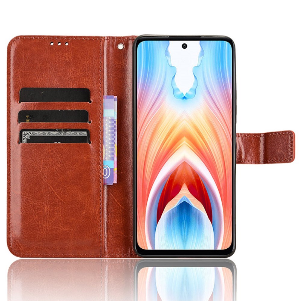 EIDERWOOD OnePlus Nord N30 SE (5G) / Oppo A79 (5G) Læder Flip Cover m. Pung & Ståfunktion - Brun