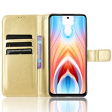 EIDERWOOD OnePlus Nord N30 SE (5G) / Oppo A79 (5G) Læder Flip Cover m. Pung & Ståfunktion - Guld