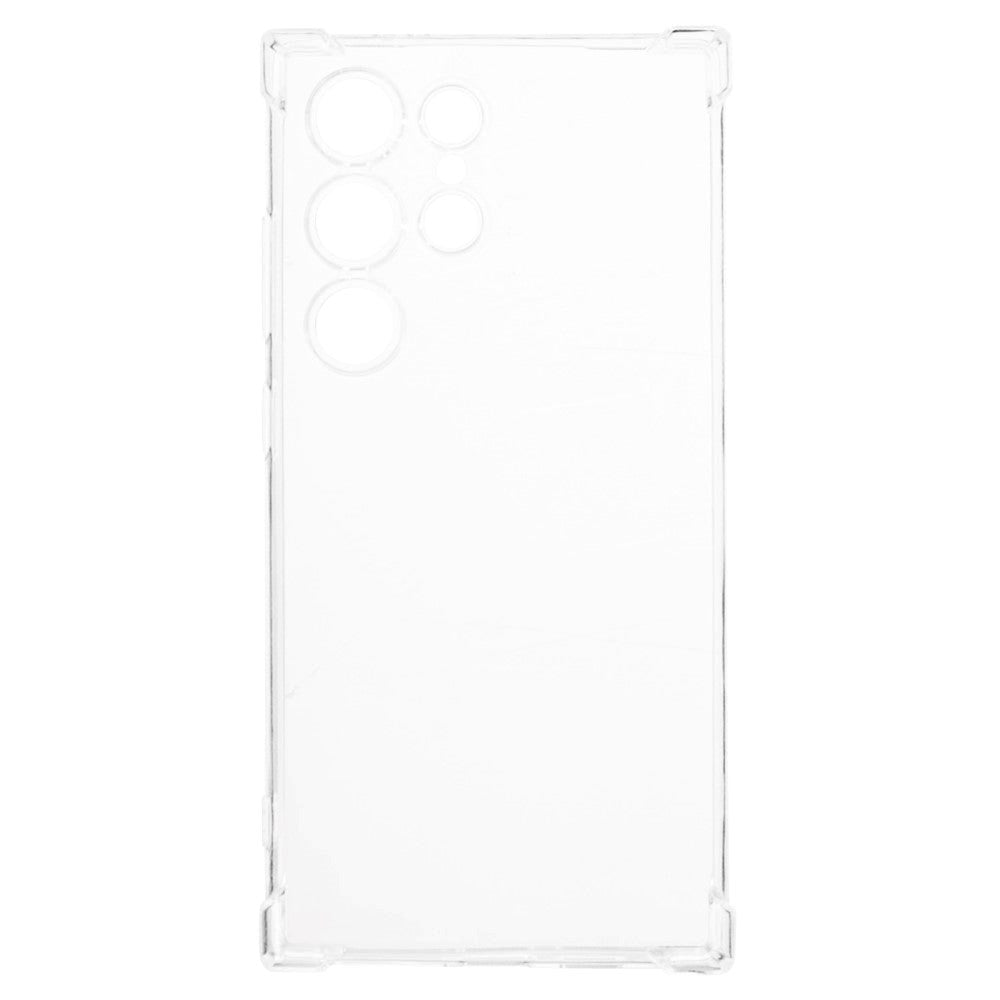 Samsung Galaxy S24 Ultra Plastik Bagside Cover - Gennemsigtig