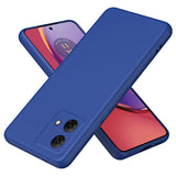 EIDERWOOD Motorola Moto G84 Liquid Silikone Bagside Cover - Blå