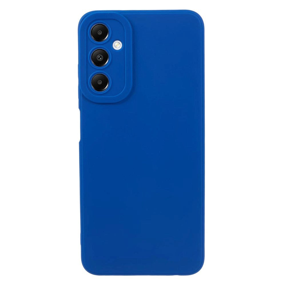 Samsung Galaxy A05s Mat Fleksibel Plastik Bagside Cover - Blå