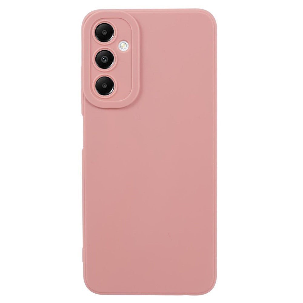 Samsung Galaxy A05s Mat Fleksibel Plastik Bagside Cover - Lyserød