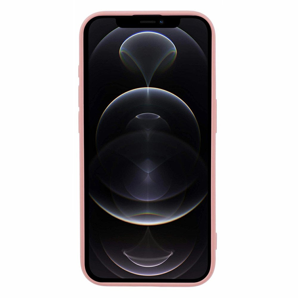 EIDERWOOD iPhone 12 Pro Max Fleksibelt Plastik Bagside Cover - Lyserød