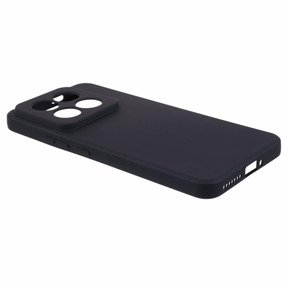 EIDERWOOD Xiaomi 14 Pro Fleksibelt TPU Plastik Bagside Cover - Sort