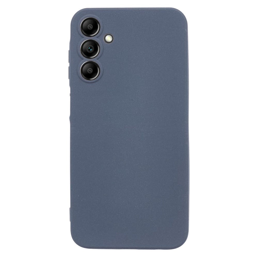 Samsung Galaxy A15 (5G) / A15 Mat Fleksibelt Plastik Bagside Cover - Grå