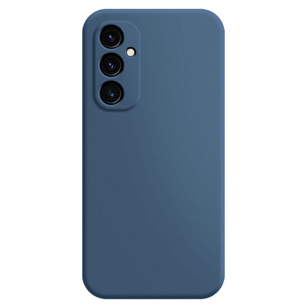 Samsung Galaxy A25 (5G) Mat Fleksibel Plastik Bagside Cover - Blå